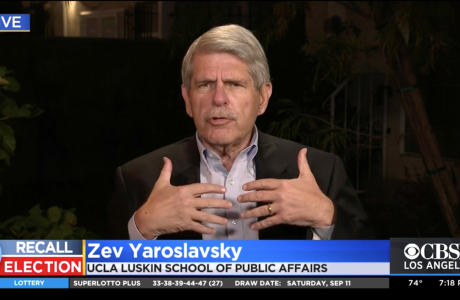 Zev Yaroslavsky CBS-LA