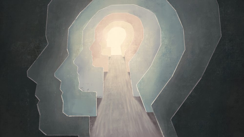 conceptual artwork of brain