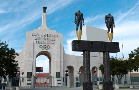 Memorial Coliseum is site of many landmark events including two summer Olympics the latest in 1984. The landmark building may become obsolete due to safety issues. January 21, 2014, Los Angeles