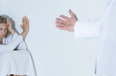 Involuntary inpatient civil commitment is a legal intervention to detain a person deemed a danger to themselves or others. Photo by Katarzyna Bialasiewicz / iStock